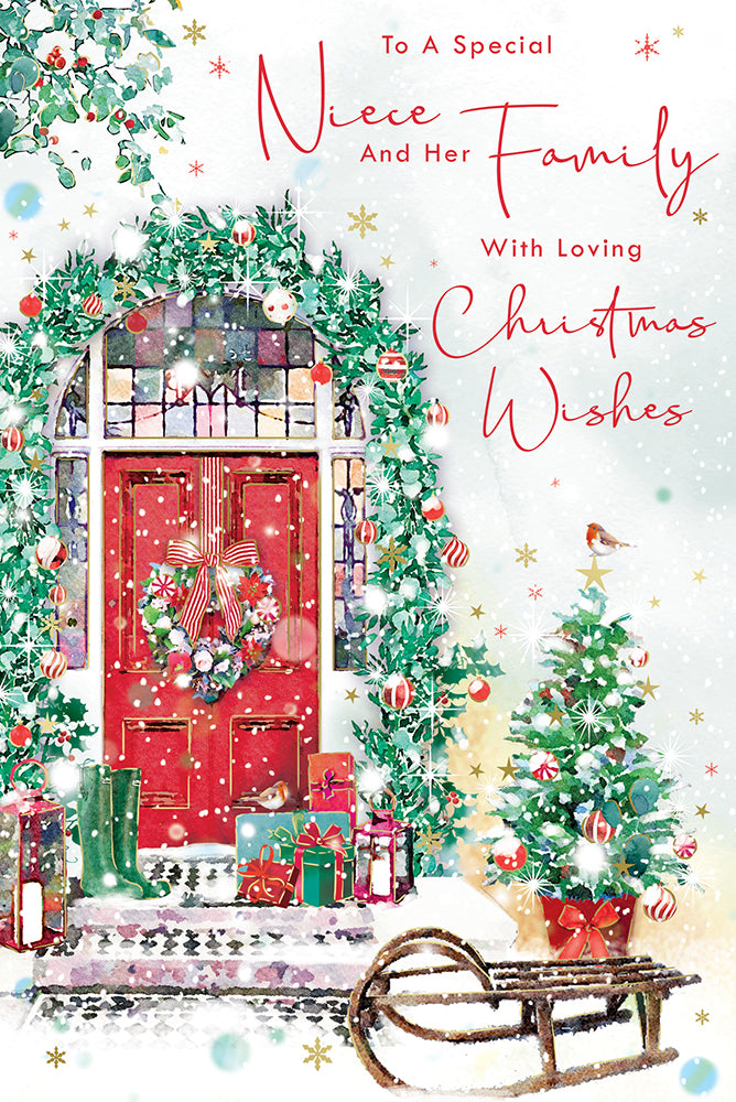 Kingfisher C75 Christmas Niece And Family 6pk