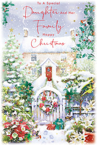 Kingfisher C75 Christmas Daughter & Family 6pk