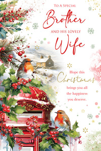 Kingfisher C75 Christmas Brother & Wife 6pk