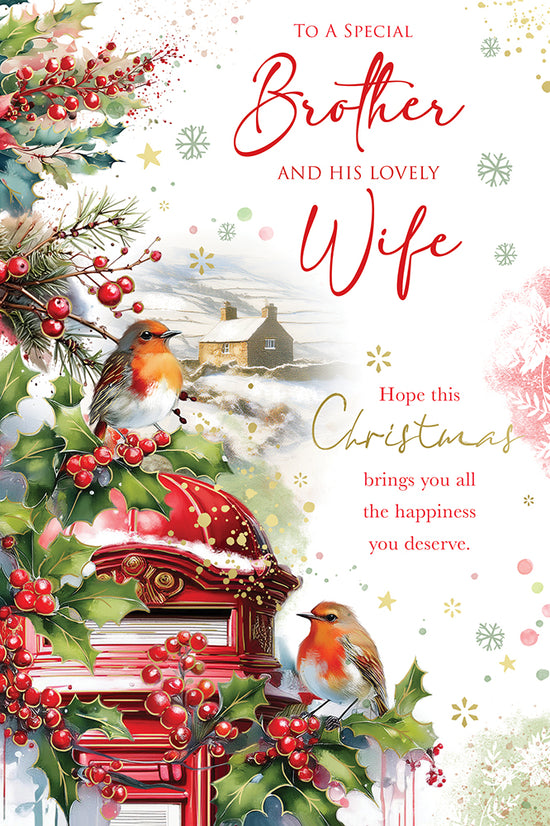 Kingfisher C75 Christmas Brother & Wife 6pk