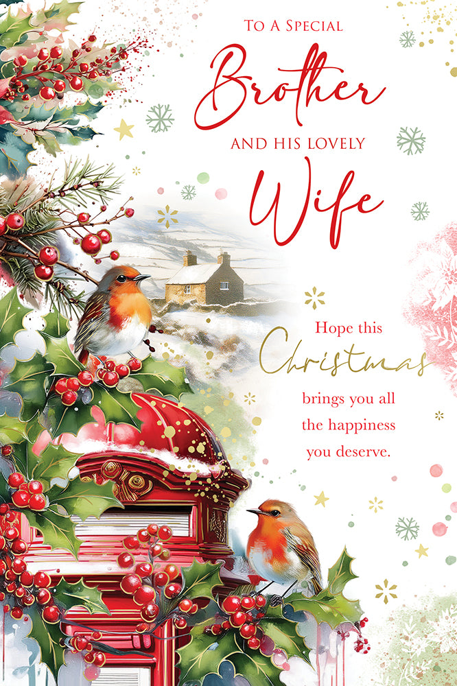 Kingfisher C75 Christmas Brother & Wife 6pk