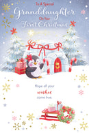 Kingfisher C75 1st Christmas Granddaughter 6pk