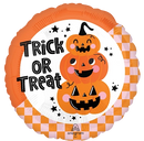 Anagram Stack O Lanterns 18" Foil Balloon