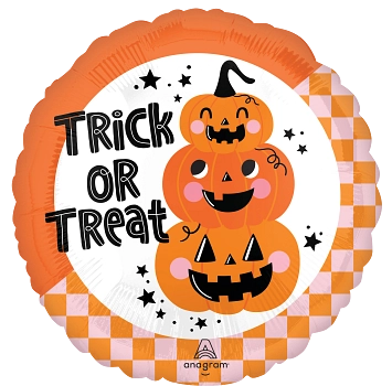 Anagram Stack O Lanterns 18" Foil Balloon