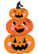 Anagram Stack O Lanterns 34" Foil Balloon