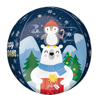 Anagram Frosted Friends 16" Orbz Balloon