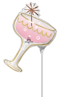 Anagram Radiant Toasts 14" Foil Balloon