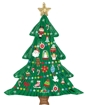 Anagram Timeless Tree 36" Foil Balloon