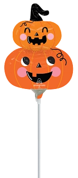 Anagram Stack O Lanterns 14" Foil Balloon