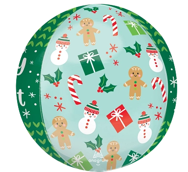 Anagram Cozy Cheer 16" Orbz Balloon
