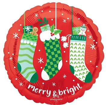 Anagram Cozy Cheer 18" Foil Balloon