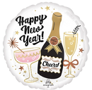 Anagram Radiant Toasts 18" Foil Balloon