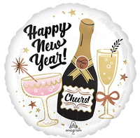 Anagram Radiant Toasts 18" Foil Balloon