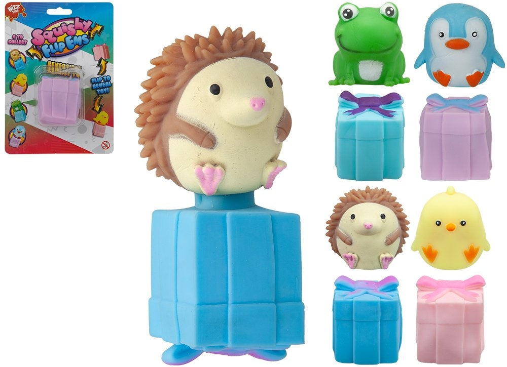 Squishy Flip'ems Reverse Toy 10cm 12pk