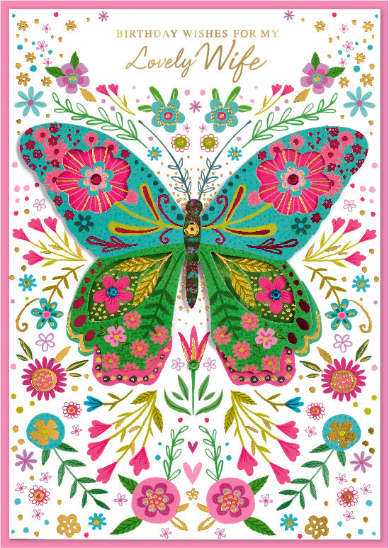 Isabel's Garden C50 Birthday Wife Birthday 6pk