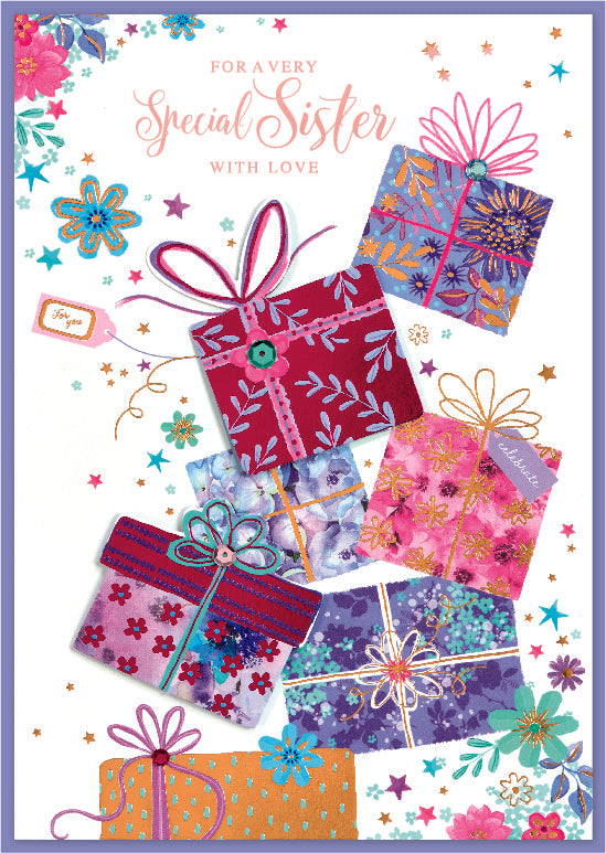 Isabel's Garden C50 Birthday Sister 6pk