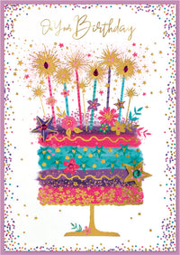 Isabel's Garden C50 Birthday Open 6pk