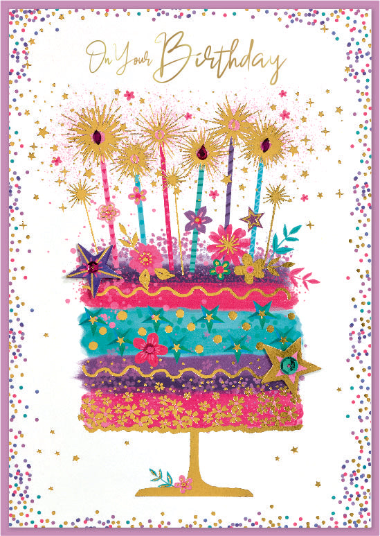 Isabel's Garden C50 Birthday Open 6pk