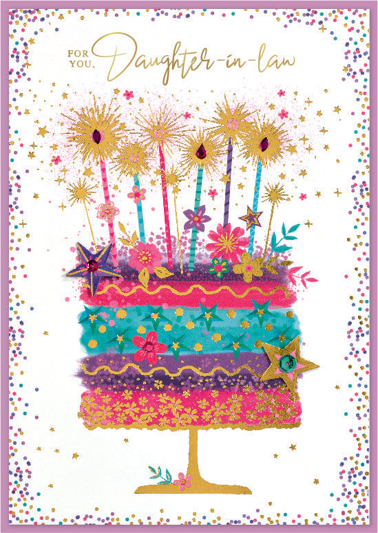 Isabel's Garden C50 Birthday Daughter in Law 6pk