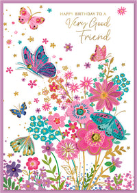 Isabel's Garden C50 Birthday Very Good Friend 6pk