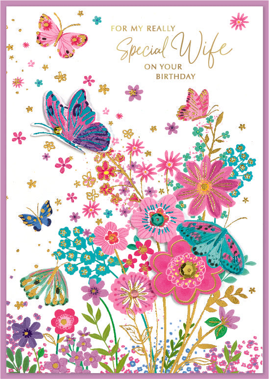 Isabel's Garden C50 Birthday Wife Birthday 6pk