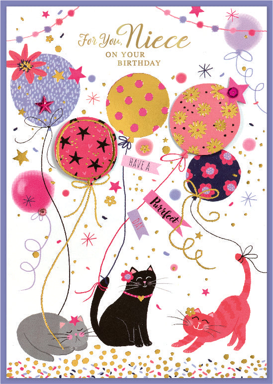 Isabel's Garden C50 Birthday Niece 6pk