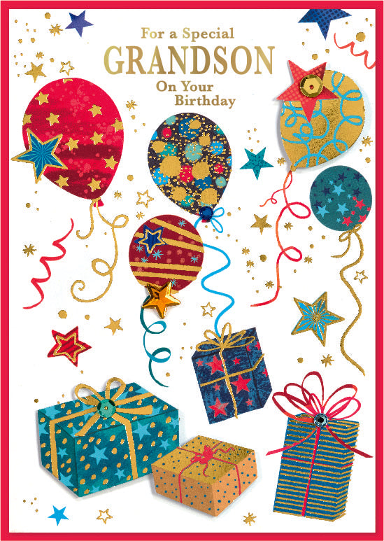 Isabel's Garden C50 Birthday Grandson 6pk