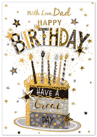 Isabel's Garden C50 Birthday Dad 6pk