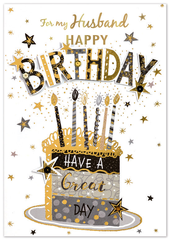 Isabel's Garden C50 Birthday Husband 6pk