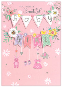 Isabel's Garden C50 New Born Baby Girl 6pk