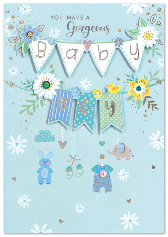 Isabel's Garden C50 New Born Baby Boy 6pk