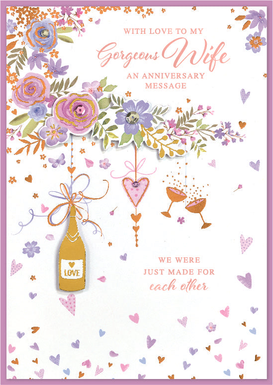 Isabel's Garden C50 Wife Anniversary 6pk