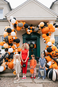 PartyDeco Scary Pumpkin 20" Foil Balloon
