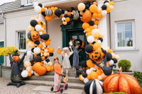 PartyDeco Scary Pumpkin 20" Foil Balloon