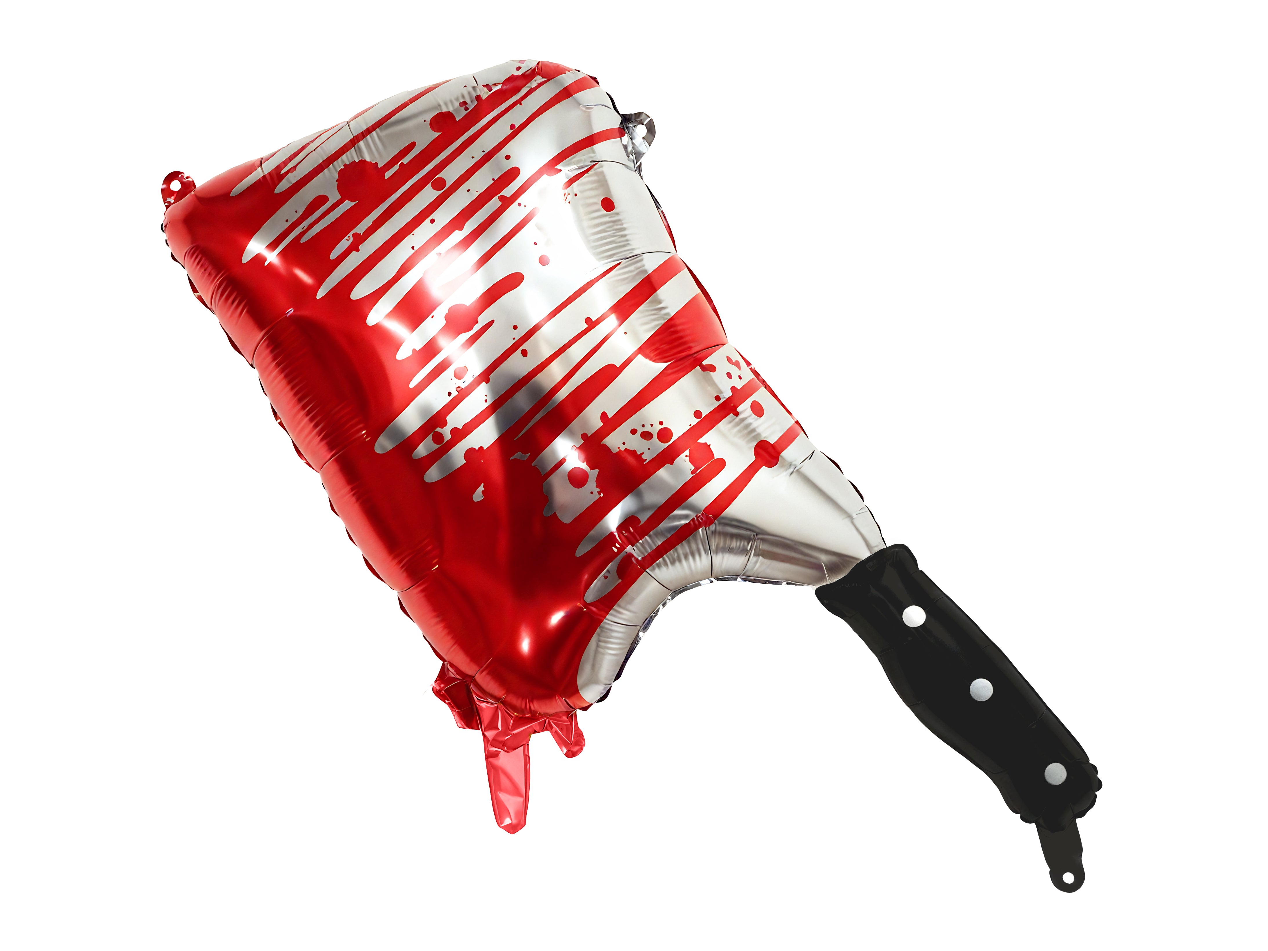 PartyDeco Cleaver With Blood 35" Foil Balloon