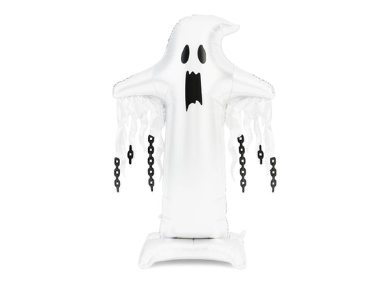 PartyDeco Standing Ghost 65" Air Fill Foil Balloon