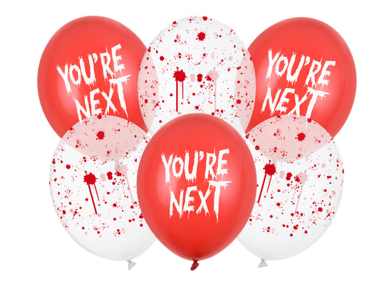 PartyDeco You're Next 11" Latex Balloons 6pk