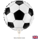 Oaktree Metallic Football 9" Air Fill Foil Balloon