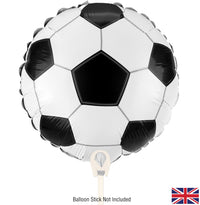 Oaktree Metallic Football 9" Air Fill Foil Balloon