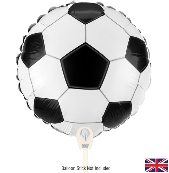 Oaktree Metallic Football 9" Air Fill Foil Balloon
