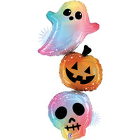 Grabo Opal Pastel Halloween Trio 41" Foil Balloon