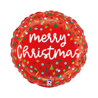 Grabo Christmas Confetti 18" Foil Balloon