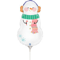 Grabo Snowman 14" Foil Balloon