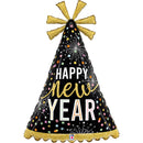 Grabo New Year Party Hat 32" Foil Balloon