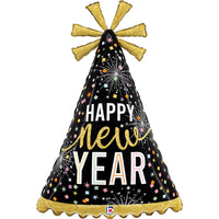 Grabo New Year Party Hat 32" Foil Balloon