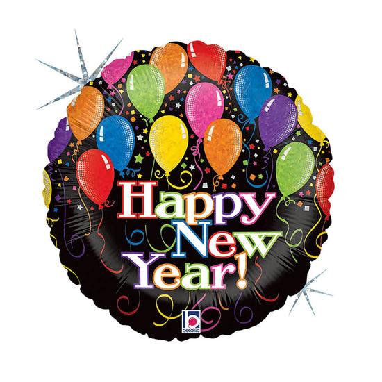 Grabo New Year Party Balloons 18" Foil Balloon
