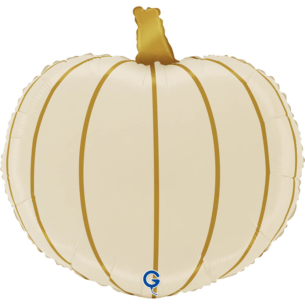 Grabo Cream Pumpkin 16" Foil Balloon