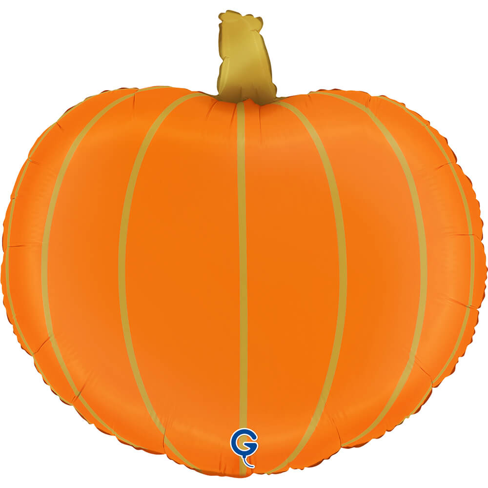 Grabo Orange Pumpkin 16" Foil Balloon
