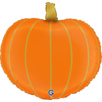 Grabo Orange Pumpkin 16" Foil Balloon