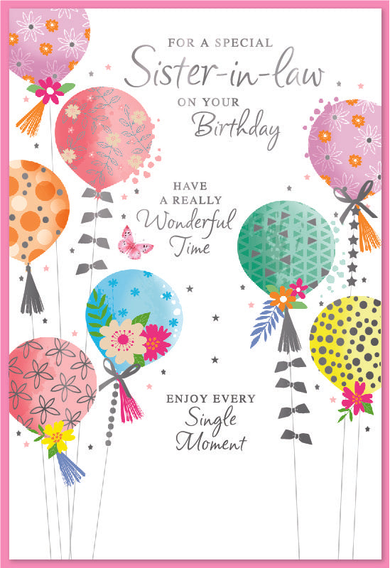 Simon Elvin C50 Birthday Sister-In-Law 6pk